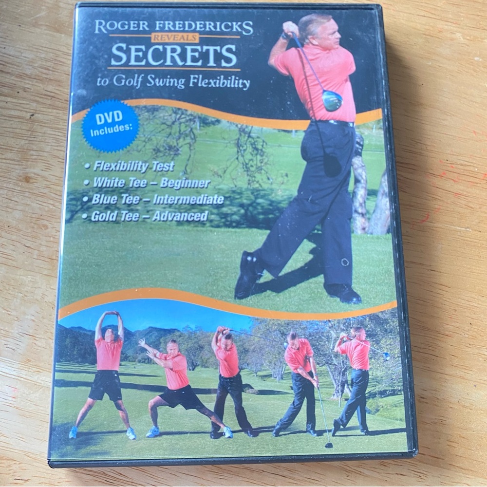 Roger Fredericks Secrets to Golf Swing Flexibility DVD